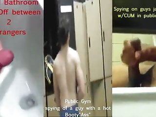 men showering, jacking off, fucking
