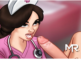 SummertimeSaga - Cum in Girl&#039;s Mouth in Hospital E3 #17
