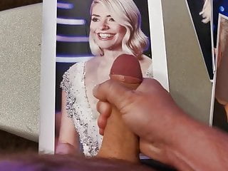 Holly Willoughby cum tribute 124