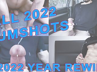 ALL MY 2022 CUMSHOTS - Year Rewind (+150 Cumshots)
