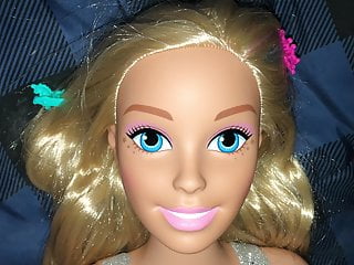 Cum On Barbie Styling Head 3 