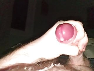 Masturbation with a cumshot in slow-mo