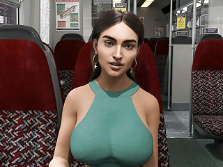 Bare Witness: The Hot Indian Desi Girl From The Train - Ep1