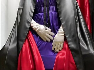 with purple dress and satin cloak(layers) Part.2