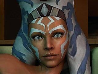 Ahsoka fingers her tight pussy for you 