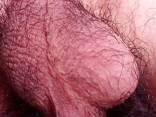 BALLS FREEHAND POV - Sexy twink&#039;s hairy nuts move all alone