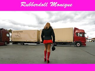 TV rubberwhore Monique - Do I look like a cheap street whore now?