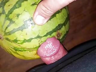 Watermelon and cum