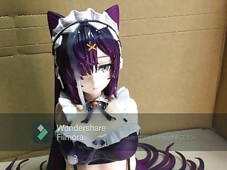 Cat maid 1(figure bukkake)