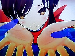 Cum on Hands Tribute - Asuka (Senran Kagura)