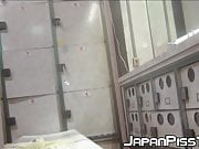 Cute Japanese ladies filmed pissing with voyeur cam