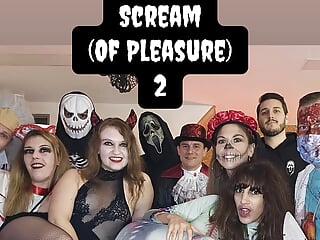 Big Halloween Orgy at 9 in a Creepy Bar (anal &amp; Wet)