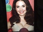 Alison Brie cum tribute