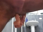 Dad has fun with dildo