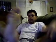 Straight guys feet on webcam #486