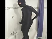 shower zentai 