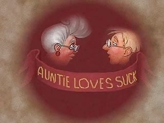 Auntie suck animation...