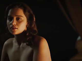 Emilia Clarke -- Nude (Voice from the Stone, 2017)