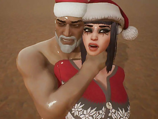 Ass, Christmas, Squirting, FUCKGAMES3D