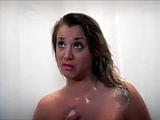 Kaley Cuoco in shower