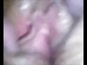 Wet pussy close up