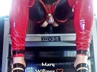 Mary willows handsfree sissygasm in chastity...