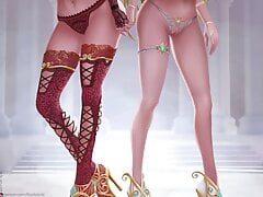 Pyra & Mythra breast expansion