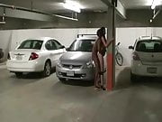 Fucking in the underground parking lot 
