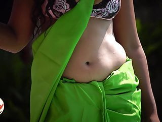 Lingery, Saree Aunty, Asian, Nylon