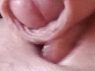 Cum in mouth, closeup...