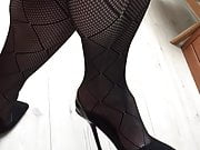 black heels size 40