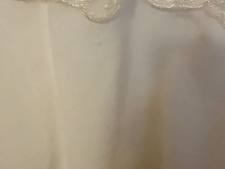 Cumshot wedding dress...