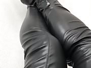 Squeaking my leather boots