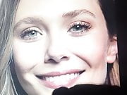 Elizabeth olsen cum tribute 2