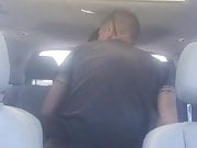 White College Boy Breeds  Latin Bitch In Car