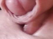 Cum in mouth, closeup