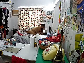  video: I installed a camera in my wife's room to watch her while I work in my office