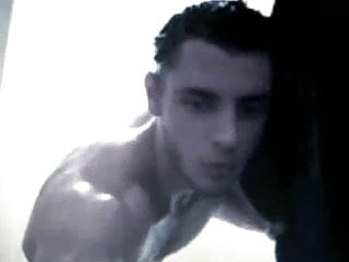 Azeri Straight His Shower On Cam...