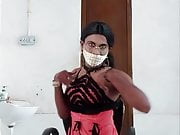 Indian sexy crossdresser Slut Lara D'Souza sexy video 