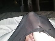 Cumming in panties 
