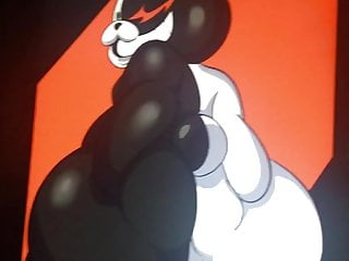 Monokuma (Danganronpa) Cum Tribute