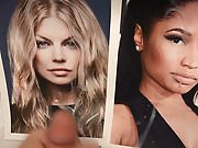 Cum Tribute: Fergie & Nicki Minaj