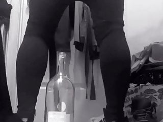 Big Wife, Ass Fucking, Wine Bottle, Big Tits