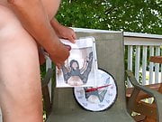 Avatar Lady wanted Her Cumm Tribute outdoors! 