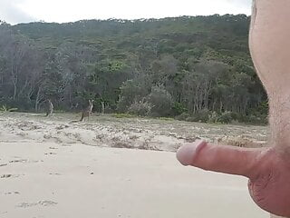 Butt naked in the australian bush...
