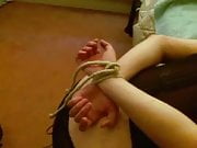 Tranny gets bound and whipped