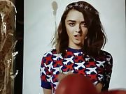 Maisie Williams Cum Tribute 