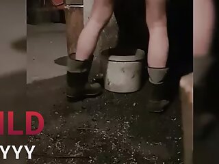 Janitor naked work 