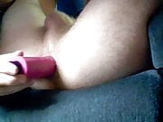 playing and cuming with my pink toy