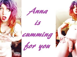 Anna is cumming for you